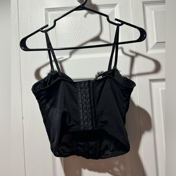 Garage Corset Top Black - Size Small - Picture 2 of 3